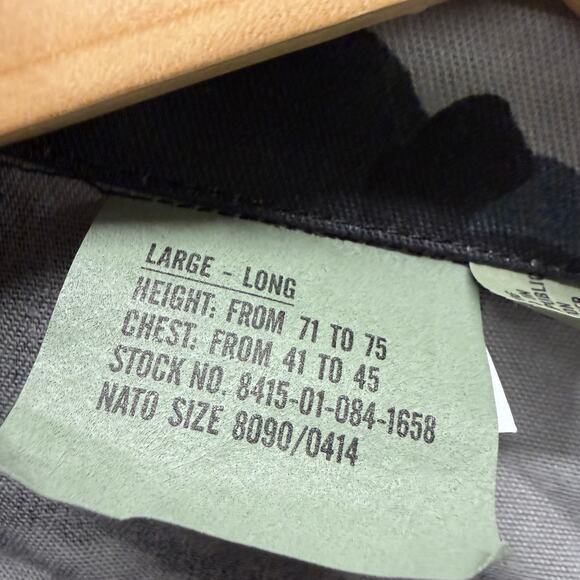 Propper BDU Shirt Mens Large Long Military Urban Camo Gray White Black NEW - Picture 2 of 6